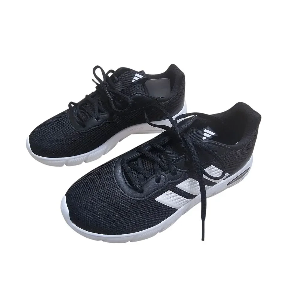 New Adidas Cloudfoam Flex Laces Women's Sneaker Black 8.5